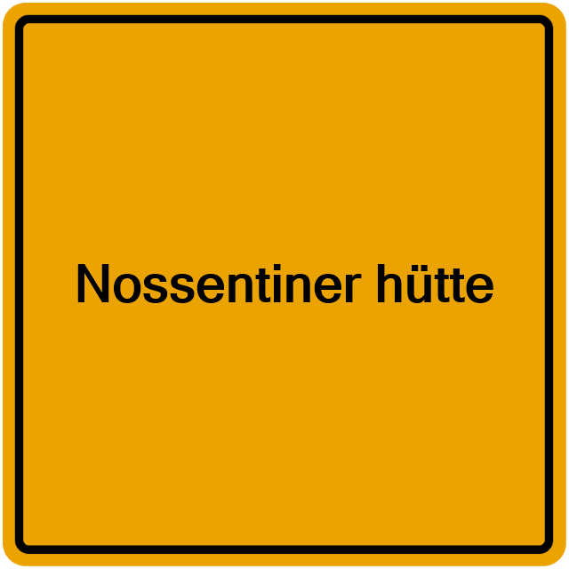 Einwohnermeldeamt24 Nossentiner hütte